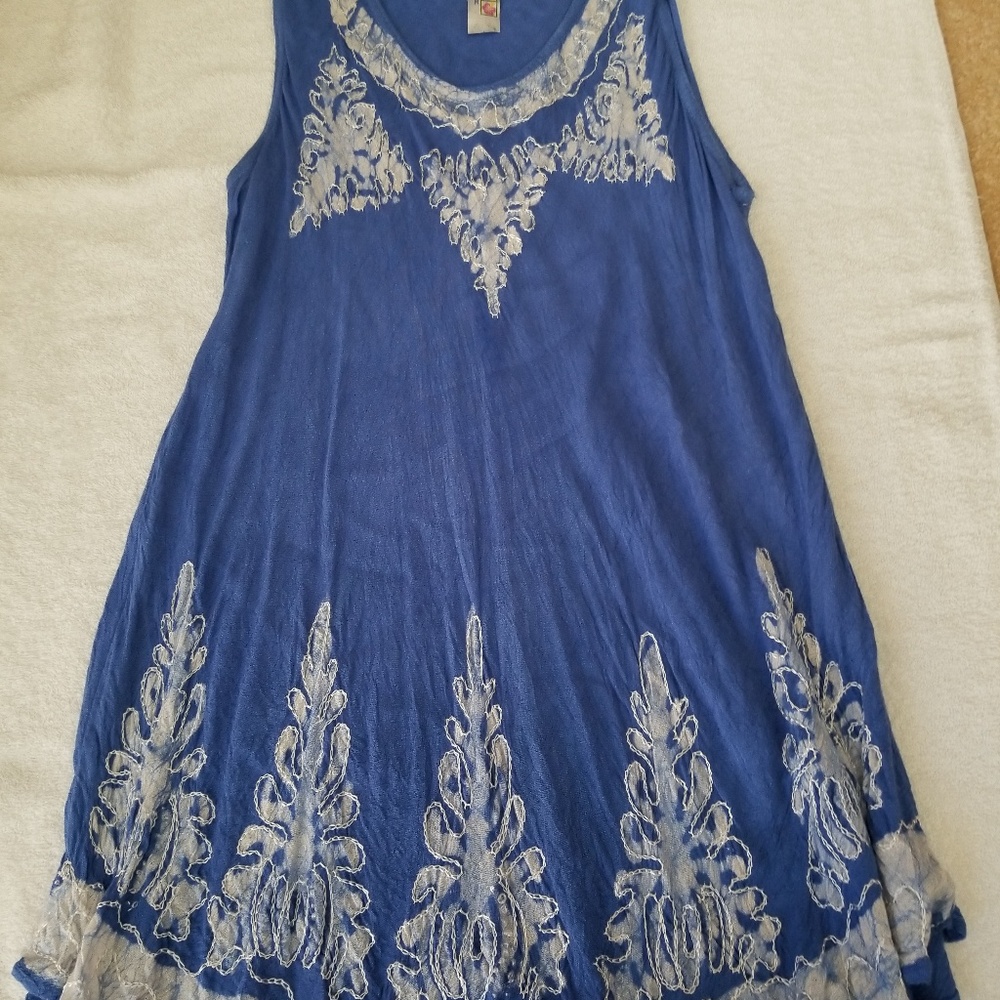 India boutique flowy tank